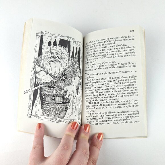 Vintage 80s Endless Quest Book - Spell of the Winter Wizard #11 - Picture 7 of 8